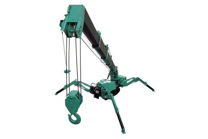 Service de location de mini-grue araignée, avec ou sans opérateur