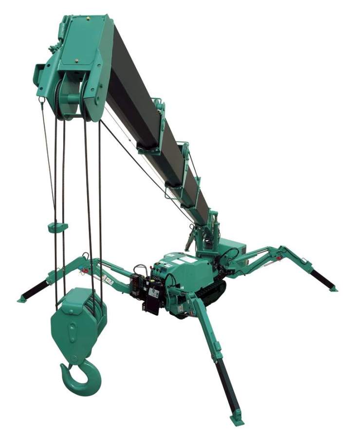 Mini Spider Crane Hire Paris and Surrounding Areas